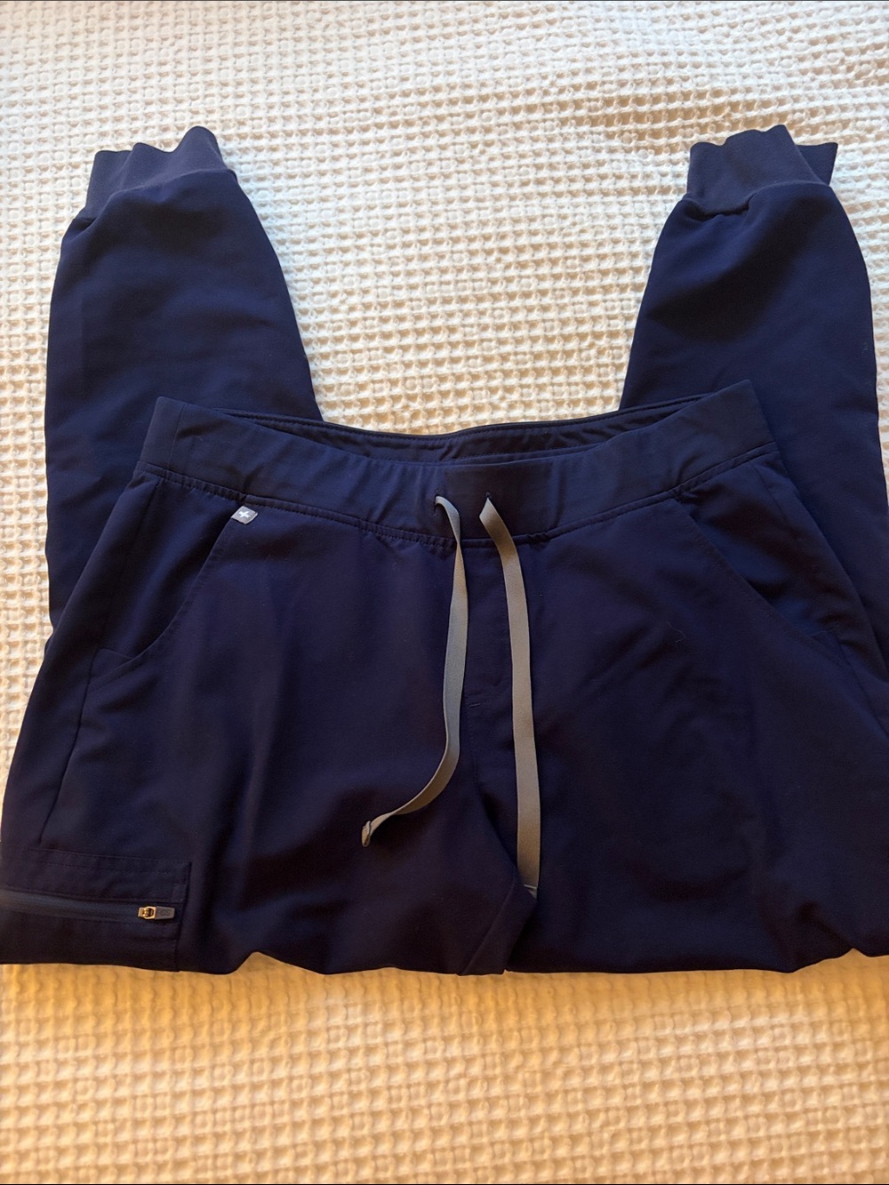 Figs Navy Drawstring Jogger Sweatpants